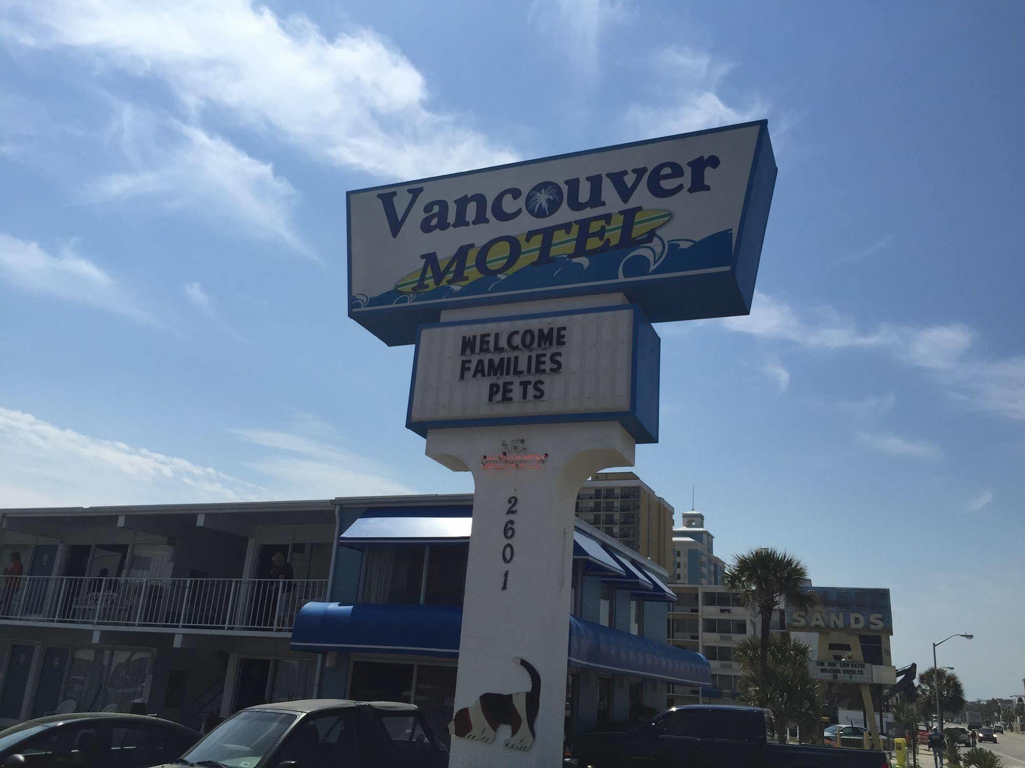 Vancouver Motel Myrtle Beach Exteriér fotografie